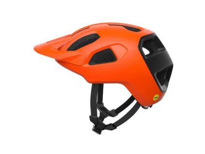 Prilba POC Cularis MIPS - Fluorescent Orange Matt/Uranium Black Matt (Veľkosť (cm) 51-54 (S))