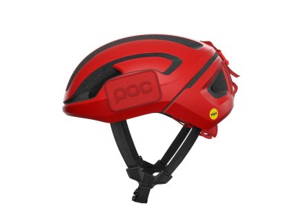 Prilba POC Omne Ultra MIPS - Prismane Red Matt (Veľkosť (cm) 50-56 (S))