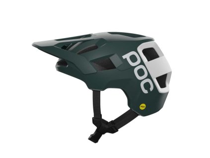 Prilba POC Kortal Race MIPS - Pargasite Green Matt/Hydrogen White Matt (Veľkosť (cm) 55-58 (M-L))