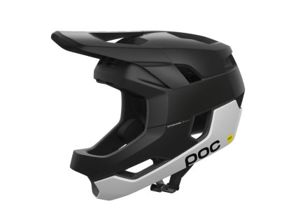 POC Otocon Race MIPS Uranium Black/Hydrogen White Matt | Prilba na bike (Veľkosť (cm) 51-54 (S))