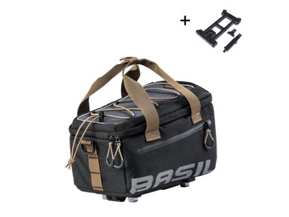 Basil Miles MIK | Taška na nosič (Farba čierna/šedá)