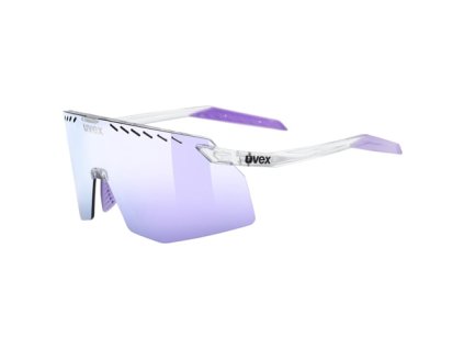 UVEX Pace Stage Clear/Mirror Pink | Cyklistické okuliare