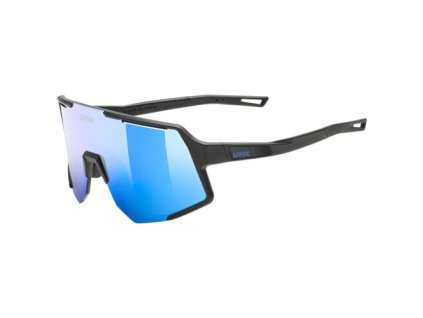UVEX Sequenze Black Matt/Mirror Blue | Cyklistické okuliare