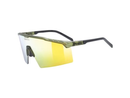 UVEX Flowline Olive Matt/Mirror Gold | Cyklistické okuliare