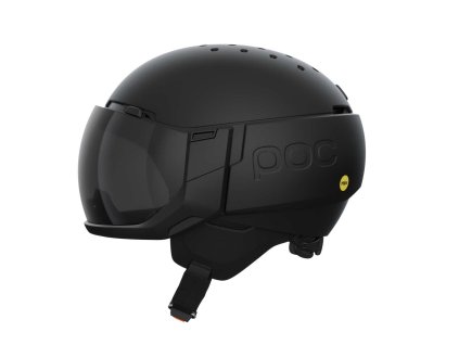 POC Levator MIPS Uranium Black Matt  | Lyžiarska Prilba (Veľkosť (cm) 51-54 (XS-S))