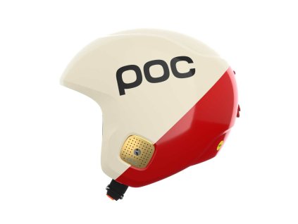 POC Skull Dura Comp MIPS Rouge/Blanc | Lyžiarska Prilba (Veľkosť (cm) 51 - 54 (XS-S))