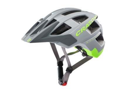 Prilba CRATONI AllSet Grey/neon Yellow Matt (Veľkosť (obvod hlavy v cm) 58-61 (M/L))