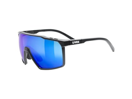 UVEX MTN Perform Small Black Matt/Mirror Blue | Cyklistické okuliare