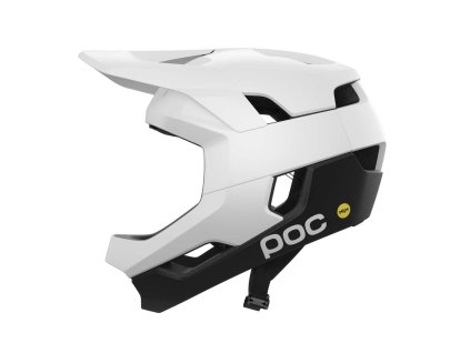 POC Otocon Race MIPS Hydrogen White/Uranium Black Matt | Prilba na bike (Veľkosť (cm) 51-54 (S))