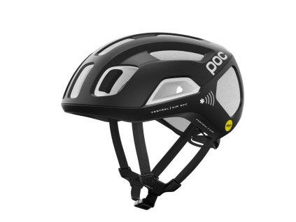 POC Ventral Air MIPS NFC Uranium Black/Hydrogen White Matt | Cyklistická prilba (Veľkosť (obvod hlavy v cm) 50 - 56 (S))