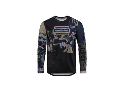 horsefeathers quantum ls doodle pansky dlhy dres