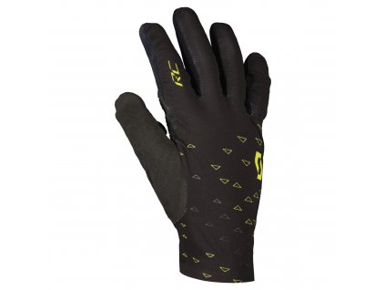 2893745024 cyklisticke rukavice scott rc pro lf black yellow