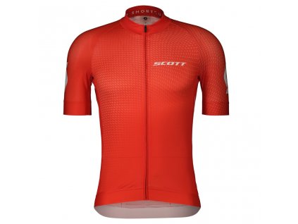 403125 cyklisticky dres scott rc pro ss fiery red white