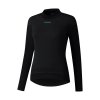 Shimano Beaufort Long Base Layer čierne dámske tričko