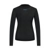 Shimano Vertex Prima Long Base Layer Čierne dámske tričko
