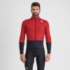 Sportful Total Comfort zimná bunda tmavočervená/čierna