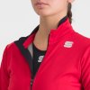 Sportful Fiandre Medium Dámska Zimná Bunda Tango Red