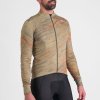 Sportful Cliff Supergiara Thermal Dlhý Dres Olive Green Mud Cayenna Red