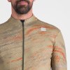 Sportful Cliff Supergiara Thermal Dlhý Dres Olive Green Mud Cayenna Red