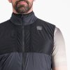 Sportful Giara Layer Zateplená Vetruodolná Vesta Čierna