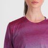 Sportful Flow Giara Dámske Tričko S Dlhým Rukávom Berry Blue Pink