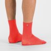 Sportful Matchy Wool dámske zimné ponožky červený grepfruit