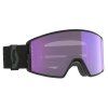 16736 scott react ls mineral black blue chrome lyziarske okuliare