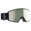 Scott React Amp Pro White Chrome Lyžiarske Okuliare (Farba Soft green/Black)