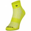 PONOŽKY SCOTT PERFORMANCE QUARTER SULPHUR YELLOW/BLACK