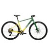 Gravel bicykel Kross Esker Flatbar Zelená/Žltá 2025