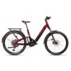 Maxbike Saga Pearl Red 2026 | Celoodpružený krosový elektrobicykel (Veľkosť rámu L)