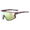 UVEX Skyryse Burgundy Matt/Mirror Rose | Cyklistické okuliare