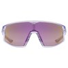 UVEX Skyryse Clear Purple/Mirror Lavender | Cyklistické okuliare