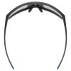 UVEX Skyryse Black Matt/Mirror Blue | Cyklistické okuliare