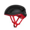 POC Omne Lite Uranium Black/Prismane Red Matt | Prilba na bike (Veľkosť (cm) 50-56 (S))