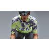 gregarius pro weathermap jersey women lime yellow cyclist
