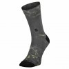 PONOŽKY SCOTT TRAIL VERTIC CREW GREY/GREEN