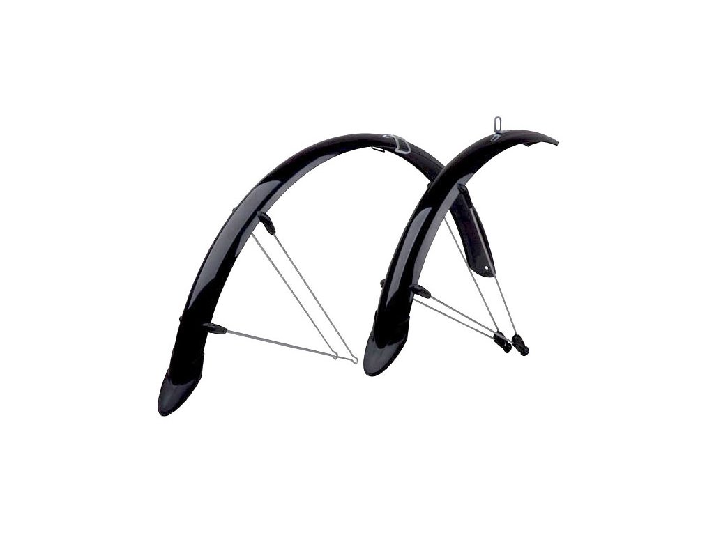 SADA BLATNÍKŮ PRO-T MTB 29" plast se zástěrkou černá uchycení Grip-Type25317