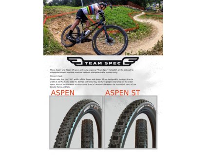 Plášť MAXXIS Aspen (Team Spec) 29 x 2.25 kevlar EXO TR 120 TPI MaxxSpeed