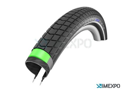 PLÁŠŤ Schwalbe Big Ben Plus 27.5x 2.15 DD GreenGuard černá+reflexní pruh