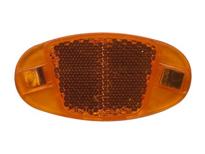 ODRAZKA do výpletu oranžová UNI (2ks)