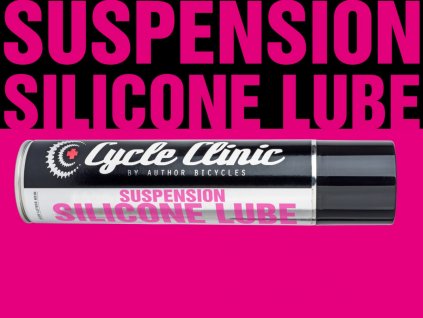 Author Mazivo Cycle Clinic Suspension Silicone Lube | 400 ml (Barva černá)