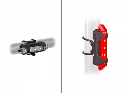 Auhor Světlo sada A-Stake Mini USB, 12 lm (Barva černá)