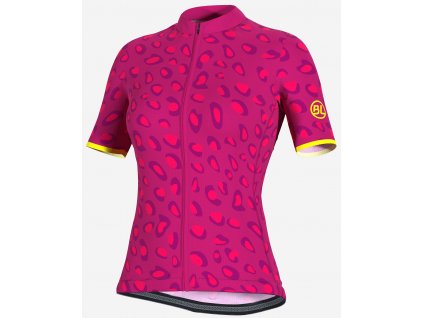 Dámský cyklo dres červený Bicycle Line PADOVA