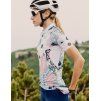 Dámský cyklistický dres Bicycle Line GRETA bílý 4
