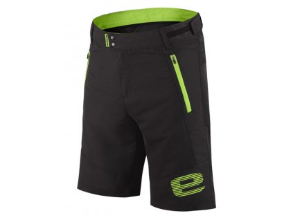 Etape - pánské volné kalhoty FREEDOM, černá/zelená