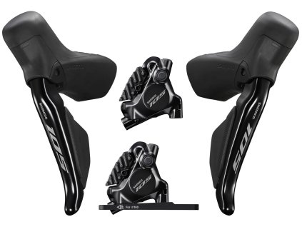 Shimano 105 Di2 ST R7170 BR R7170 2x12 fach Scheibenbremsen Set IR7170DLF6SC100A IR7170DRRDSC1 a