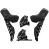 Shimano 105 Di2 ST R7170 BR R7170 2x12 fach Scheibenbremsen Set IR7170DLF6SC100A IR7170DRRDSC1 a