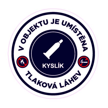Samolepa lahev objekt