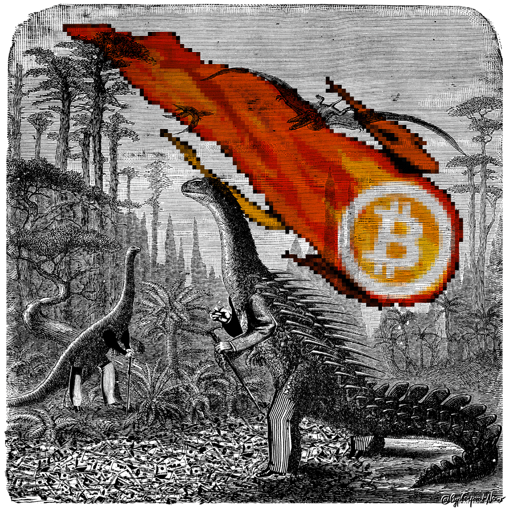 BITCOIN HITTING THE LAND OF BANKERS